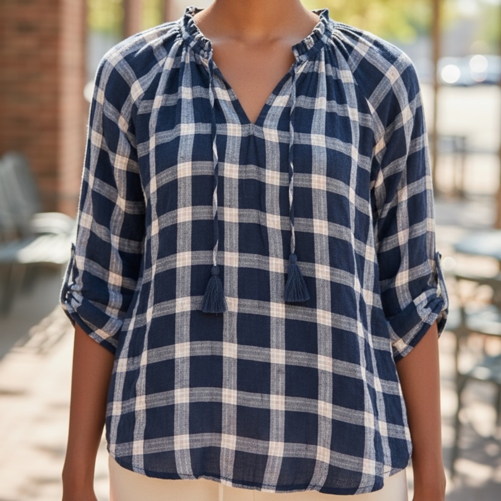 American Eagle plaid shirt - sz L